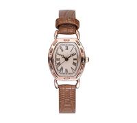 Women's Watch Clearance,Women Retro Small Watch Easy Read Everyday Watch Fashion Small Dial Female Watch PU Leather Analog Quartz Wrist Watch Sister Gifts,Coffee,A5K89A