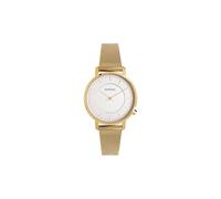 KOMONO Harlow Gold Mesh Men's Unisex Japanese Quartz Analogue Watch with Stainless Steel 304L Strap