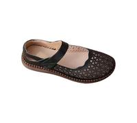 Womens Water Shoes Runner Mesh Black Non Slip Work Shoes for Women, Comfortable Water Resistant Womens Food Sneakers, Medium and Wide Width