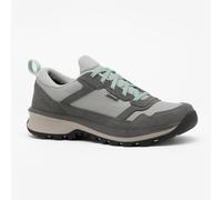 Women's Waterproof Hiking Boots Nh500 Leather Wp - Grey