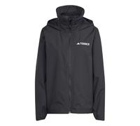 adidas Women's Terrex Multi Essentials 2 Layer Rain Jacket, black, XXL