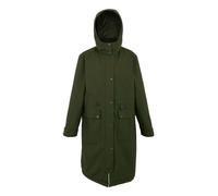 Regatta Women's Yannta Jacket Hooded Waterproof Insulated Longline Green Size 10