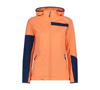 Women's waterproof hooded jacket CMP Orange 2XS