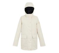 Women's waterproof hooded jacket Regatta Mireya Blanc 44