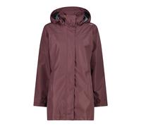 Women's waterproof hooded jacket with snap buttons CMP Violet S