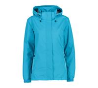 Women's waterproof hooded jacket with ventilation CMP Blue 2XL