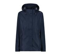 Women's waterproof hooded jacket with ventilation CMP Noir XS