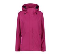 Women's waterproof hooded jacket with ventilation CMP Rouge S