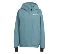 adidas Women's TERREX MULTI 2L RAIN.RDY INSULATED JACKET, preloved teal, S
