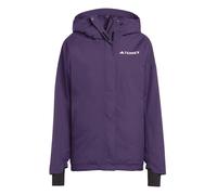 adidas Women's TERREX MULTI 2L RAIN.RDY INSULATED JACKET, Aurora Plum, M