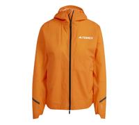 Women's waterproof jacket adidas Terrex Xperior 2.5 Layer Light Climaproof Orange M