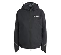 adidas Terrex - Women's Terrex Xperior 2.5L Light Rain.Rdy - Waterproof jacket size L, black/grey