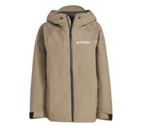 Women's waterproof jacket adidas Terrex Xperior Hybrid Marron XS