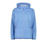 Cmp 31x7296 Rain Fix Hood Jacket Blue 2XL Women