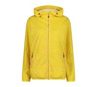 Cmp 31x7296 Rain Fix Hood Jacket Yellow 2XS Woman