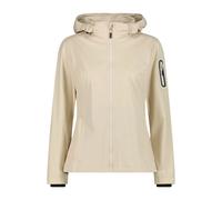 CMP - Women's Light Softshell Jacket Zip Hood - Softshell jacket size 46, sand