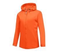 Women's Waterproof Jacket Lightweight Rain Coats Packable Womens Windbreaker Raincoat Functional Softshell Windbreaker Ladies Breathable Outdoor Jackets Hood Running Hiking Zip Up Jacket Golf Running