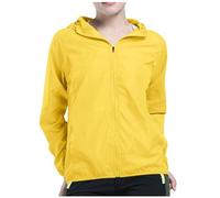 Womens Waterproof Jacket Lightweight Winter Hooded Raincoat Jackets for Women Hiking Walking Windbreaker Reflective Trims Rain Plus Size Coat Spring Summer, Cycling, Running