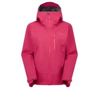 Rab Women's Downpour Mountain Jacket - Lightweight Waterproof Hooded Coat for Hiking & Trekking - Watermelon - X-Small