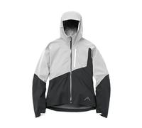 Women's waterproof jacket Rab Downpour Trail Light Gris M