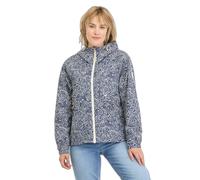 Women's waterproof jacket Ragwear Chrisanta Print Bleu S