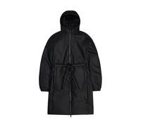 Long Insulated Curve Jacket - female - Rains - Rain Jackets - Black - XS - Jackets XS