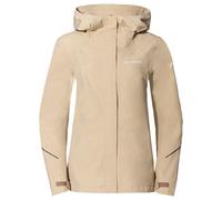 Vaude - Women's Yaras Jacket V - Waterproof jacket size 42, sand