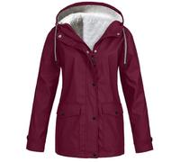 Womens Waterproof Jackets Lightweight Jacket Women Winter for Breathable Active Outdoor Coats Softshell Rain Coat Hooded Camping Climbing