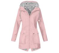 Womens Waterproof Jackets Winter Coats Open Front Coat Breathable Active Outdoor 2025 Chic Light Weight Plus Size Functional Raincoats
