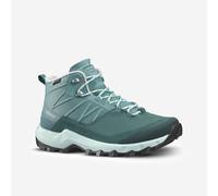Women's Waterproof Mountain Hiking Boots MH500 - Green