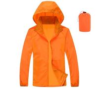 Women's Waterproof Packable Rain Jackets Lightweight Breathable Windbreaker Raincoat Outdoor Windproof Running Golf Cycling Jacket with Hood Raincoat Womens Lightweight Hideaway Hood Hiking Outdoor