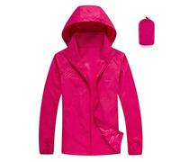 Womens Waterproof Running Cycling Jacket Lightweight Packaway Rain Jackets Outdoor Hiking Walking Windbreaker Hooded Coat Windproof Plus Size Walking Trekking Hiking & Outdoor Recreation Clothing