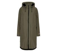 Ilse Jacobsen Raincoat | A Light and Feminine Trench-Inspired Raincoat with a Waist Belt | Softshell 100% Polyester | RAIN128 Army 42