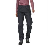 Patagonia - Women's Torrentshell 3L Pants - Waterproof trousers size L - Short, black/grey