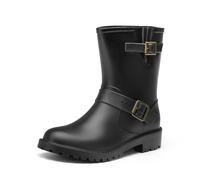 Women's Waterproof Wellington Boots - Black UK 4.5