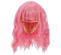 Women's Wavy Wig, Pink Color (Shade 6#), Suitable for Daily Styling, Parties & Cosplay, Women's Wavy Wig, Pink(6#)
