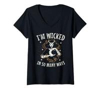 Womens We Are The Daughters Of The Witches You Could Not Burn V-Neck T-Shirt