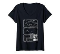 Womens We are The Universe Experiencing Itself Through Infinite Tee V-Neck T-Shirt