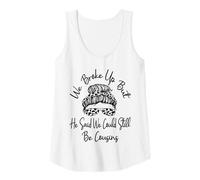 Womens We Broke Up But He Said We Could Still Be Cousins Funny Tank Top