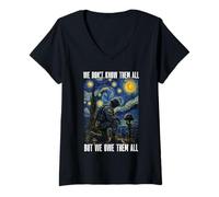 Women's We Don T Know Them All But We Owe Them All V-Neck T-Shirt