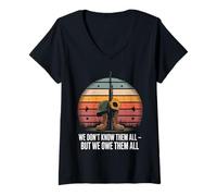 Womens We Don't Know Them All But We Owe Them All V-Neck T-Shirt