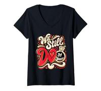 Women's We Still Do 31 Years Funny Couple 31st Wedding Anniversary V-Neck T-Shirt