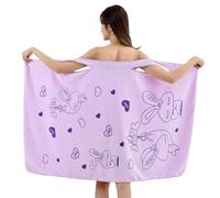 Women's Wearable Shower Skirt Bow Tie Water Absorption And Quick Drying Beauty Salon Coral Velvet Household Adult Shower Skirt Thickened Long Silk Kimono Robes for Women plus Size Robe Size 6