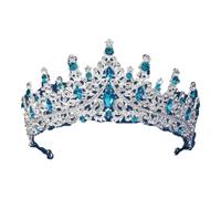 Womens Wedding Accessories Rhinestones Crown Tiara Wedding Headdress Party Crown Bridal Hair Jewelry TS-J3151SLB