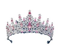 Womens Wedding Accessories Rhinestones Crown Tiara Wedding Headdress Party Crown Bridal Hair Jewelry TS-J3151Spnnrk