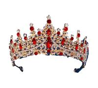 Womens Wedding Accessories Rhinestones Crown Tiara Wedding Headdress Party Crown Bridal Hair Jewelry TS-J3151GRED