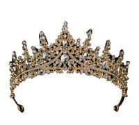Womens Wedding Accessories Rhinestones Crown Tiara Wedding Headdress Party Crown Bridal Hair Jewelry TS-J3151G