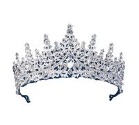 Womens Wedding Accessories Rhinestones Crown Tiara Wedding Headdress Party Crown Bridal Hair Jewelry TS-J3151S
