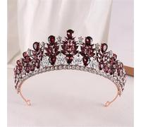 Women's Wedding Headband - Crystal Bridal Crown Tiara With Rhinestones, Queen Diadem Hair Jewelry Accessories