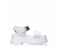 Buffalo Jojo Womens White Sandals-UK 6.5 / EU 40